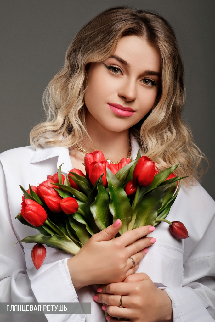 Глянцевая ретушь 1